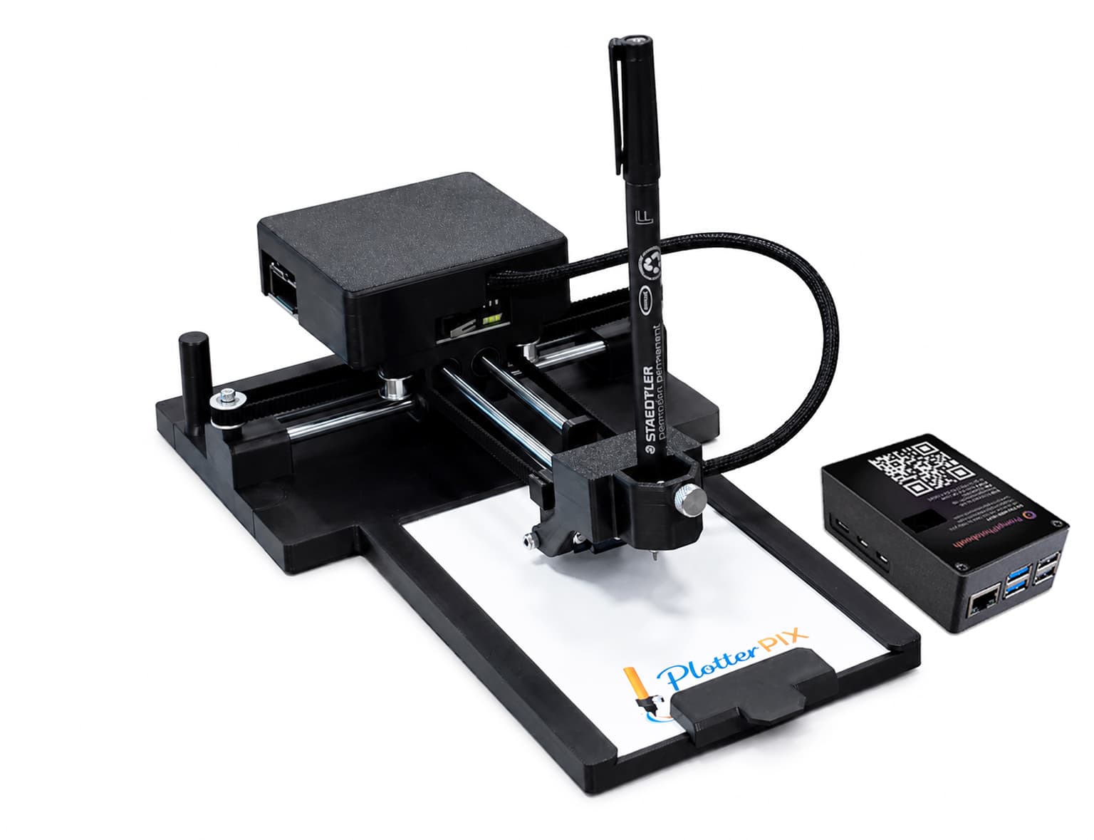 Plotterpix + PromptPhotobooth box drawing robot bundle